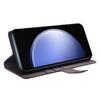 For Samsung Galaxy S23 FE Case Genuine Split Leather Phone Cover with Wallet Stand