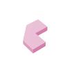 Non-Toxic 100Pcs Moc Flat Tiles 27263 Tile Modified 2 X 2 Corner With Cut Corner Diy Enlighten Block Bricks Compatible With Assembles