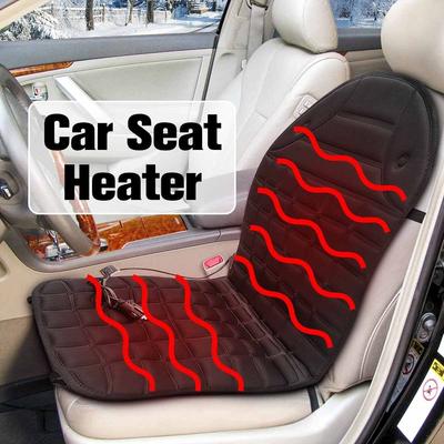Universal Car Heated Seat Cushion 12V Heated Seat Covers Adjustable Car Heating Pad Cushion 1 Pair Auto Electric Heated