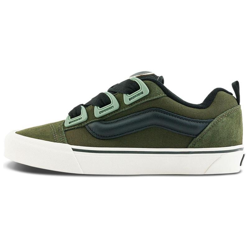 Vans Knu Skool Abrasion Resistant Low top Casual Shoes Unisex Green Sneakers VN000CZU50K