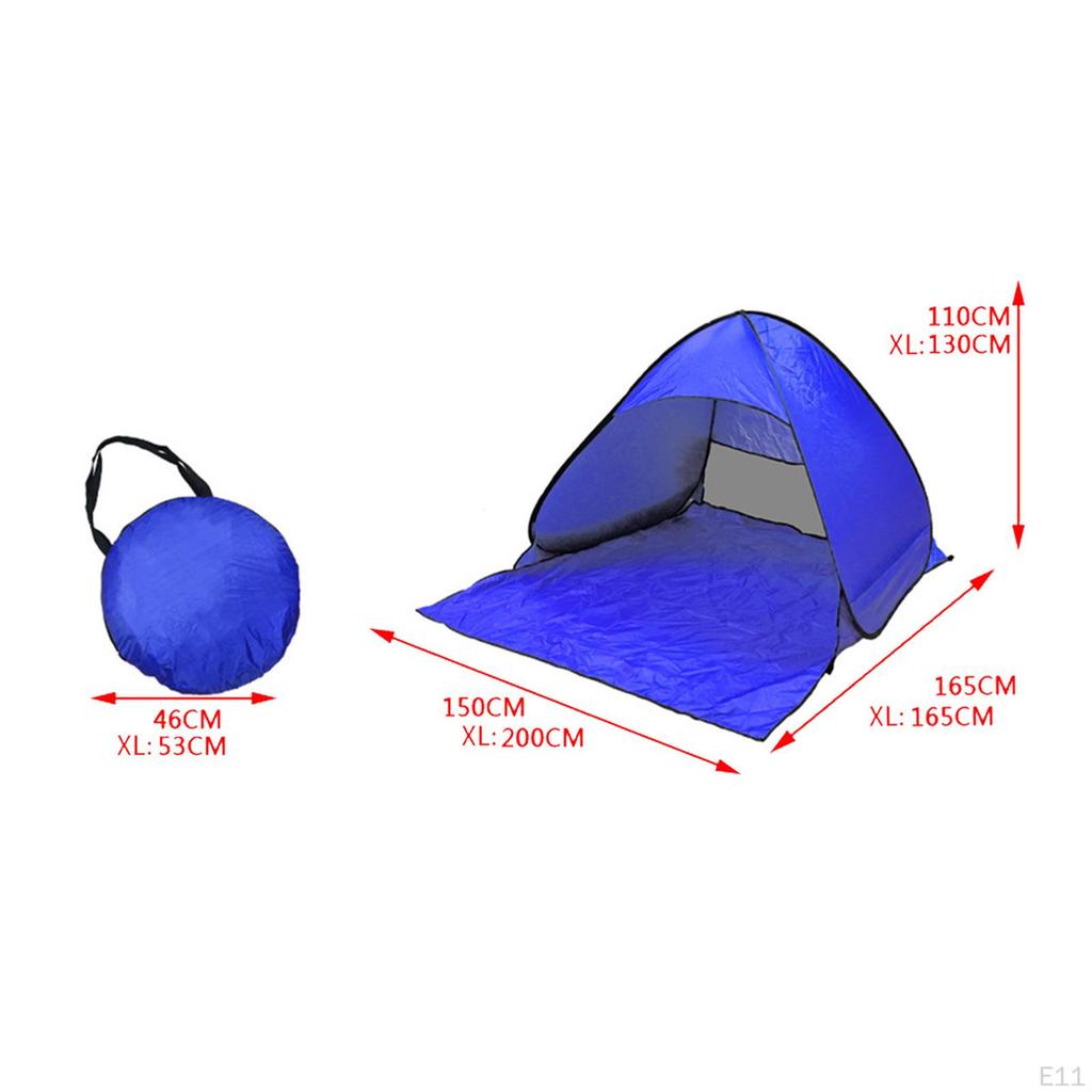 Beach Tent ,Pop up with Carry Bag , ,SUN Protection, Windproof Camping Sun Shelter for