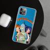 Cartoon F-Futuramas Phone Case Cover for iPhone 11 12 13 Mini 14 15 Plus 16 Pro Max 17 Air 7 8 + SE Art Customized Fundas 11 12