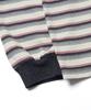 ESFAI Multi Stripe L/S T-Shirt (Charcoal)