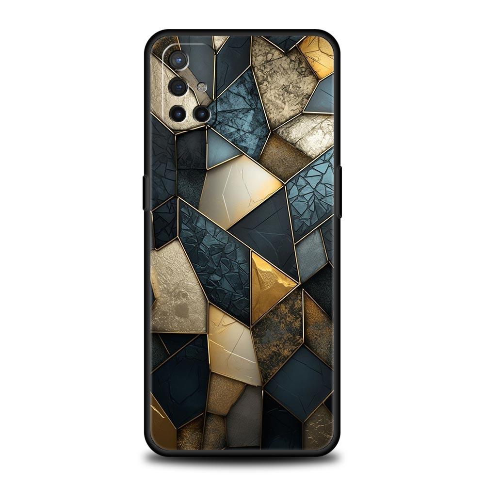 Phone Case For Oneplus 13R 13 12 10T 11 R10 Nord N100 N200 N10 9 9R CE 2 3 Z Pro Lite 5G Soft TPU Cover Folds Texture Fundas Bag