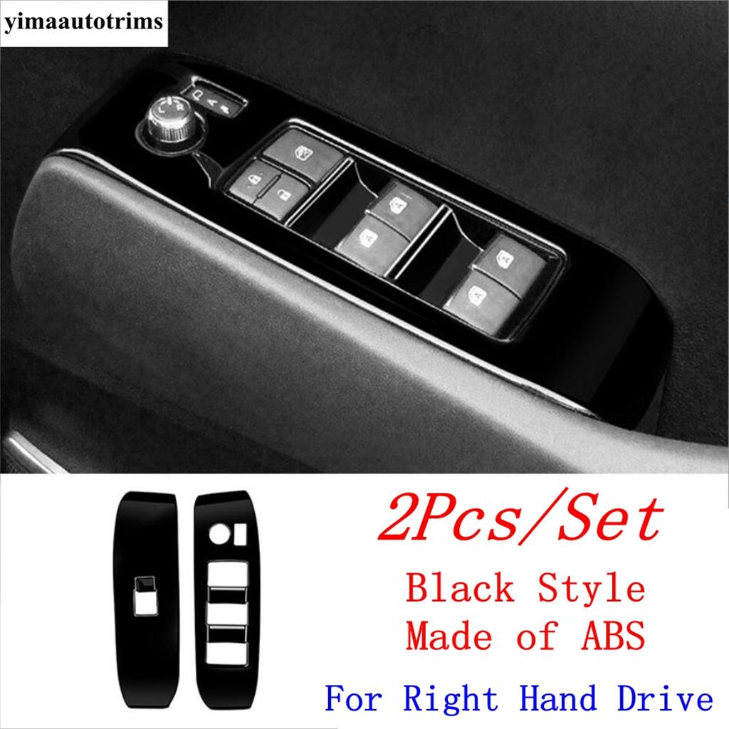 

Armrest Window Lift Button Control Panel / Handle Bowl Cover Trim For Toyota Alphard / Vellfire AH30 2016 - ABS Accessories A-Right Hand Drive