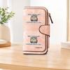RAGE CONSUMES ME Cat Long Zipper Wallet Large Capacity Card Holder Unisex Clutch Bag Fashionable Zipper Coin Purse Suitable For Daily Commute Travel