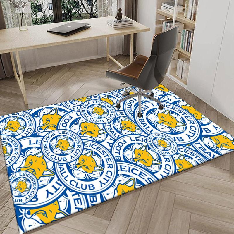 Fc Crest Design Printed Area Rug for Office, Chair Rug, Decorative Carpet Floor Mat, Large Size Fan gifts Christmas gifts