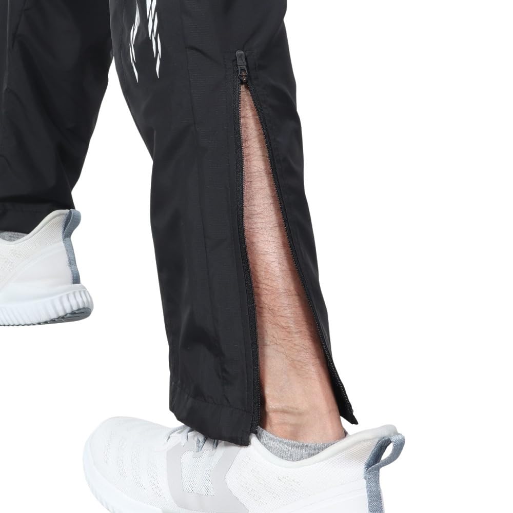Training Wear Windbreaker Pants Sweat Absorbent Quick Drying Dry Unisex 32JF8015 09 M [Mizuno] Black/Black