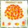 Premium-50 PCS Halloween Resin Candy Corn As Shown Resin Fall Faux Fake Corn Scrapbooking Embellishments