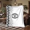 Coperta in Flanella con Stampa Manchester United Morbida Calda Coperta da Divano Letto per Casa Ufficio Camera da Letto