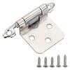 New American Spring Hinge Iron Heavy Duty Hydraulic Buffer Hinge Offset Rustproof Self Closing Hinges Hardware Accessories