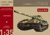 Platz Rocket Models Serie Pugno di Guerra Esercito Tedesco KwK Panther III Parti per Visione Notturna Canna di Cannone in Metallo Inclusa Modello in Plastica 47021SP 1/35 E-50 Ausf.B