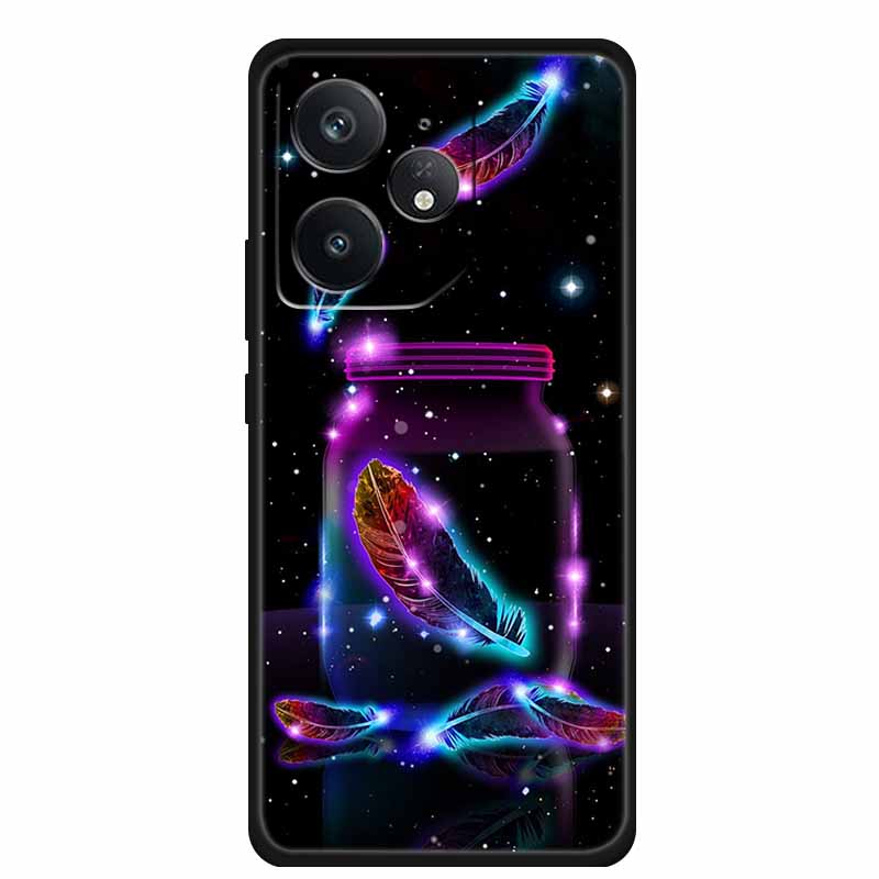 Phone Case For Realme Neo 7 Back Cover Case Shockproof Black Silicone Soft Funda For Realme Neo7 5G Case Coque Shockproof Capas