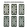 Level Spacers [S-5 Size B] 80 X 40 X 5mm, 50 Pieces (Level Plates, Set Plates, Liner Spacers, Plastic Levels, Level Adjustment, Height Adjustment, Sto