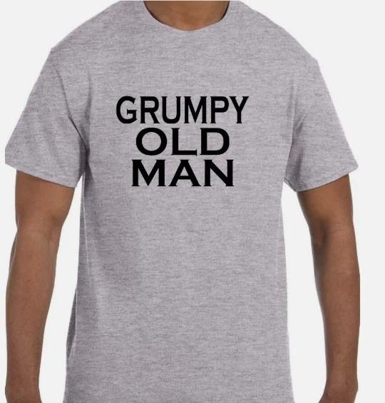 Grumpy Old Man Funny T shirt tee Dad Father Grandpa XXL