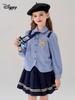 Disney Girls' Rabbit Police Officer Set: Long Sleeve Shirt & Short Skirt Two-Piece.