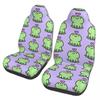 Cute Frog 2Pcs Car Seat Cover Seat Cover Anti Fouling And Convenient Protective Cover Unique Style