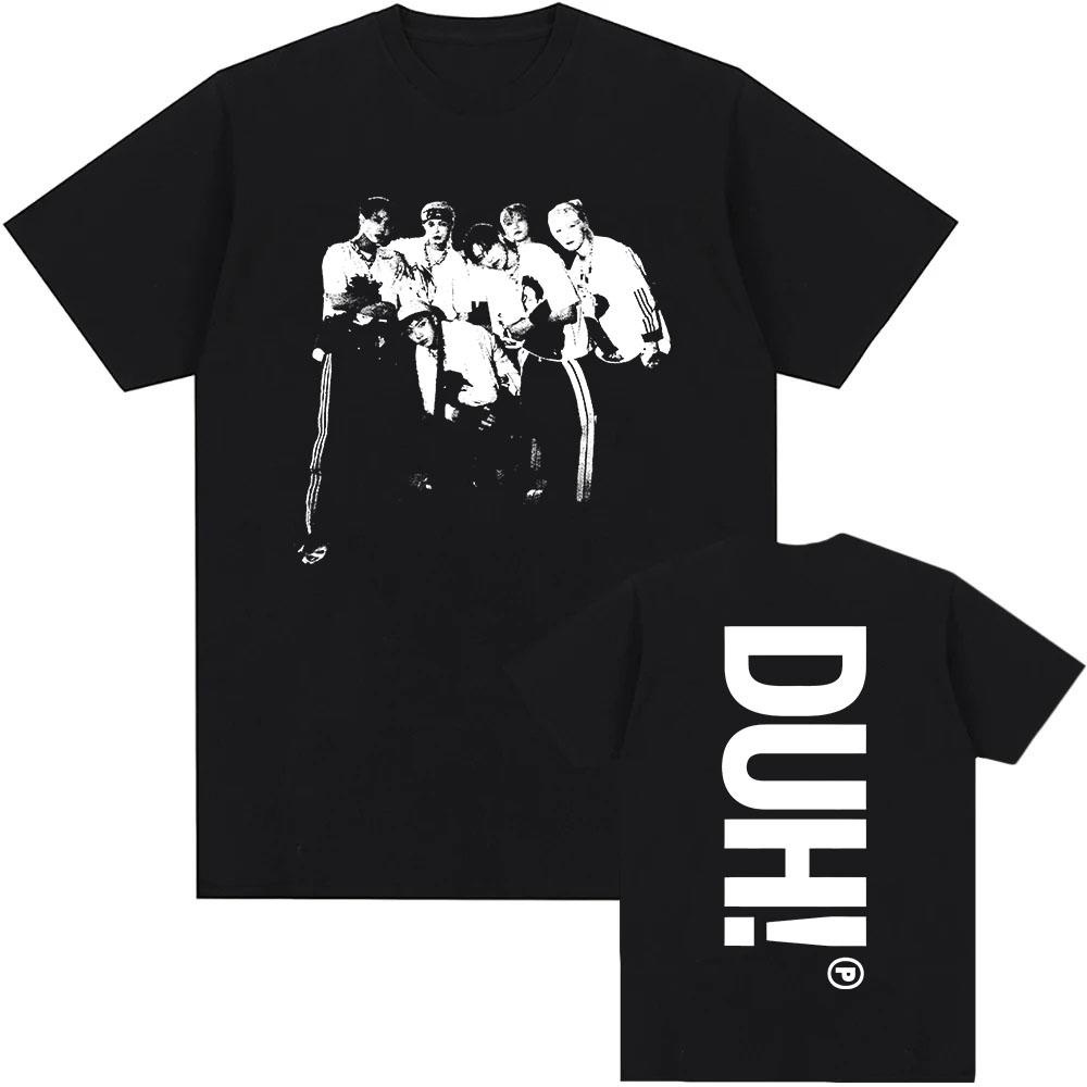 2025 Summer Korean Band P1Harmony Printed Tshirt Short Sleeve Mens Cotton Tshirt Fashion Casual Street Wear