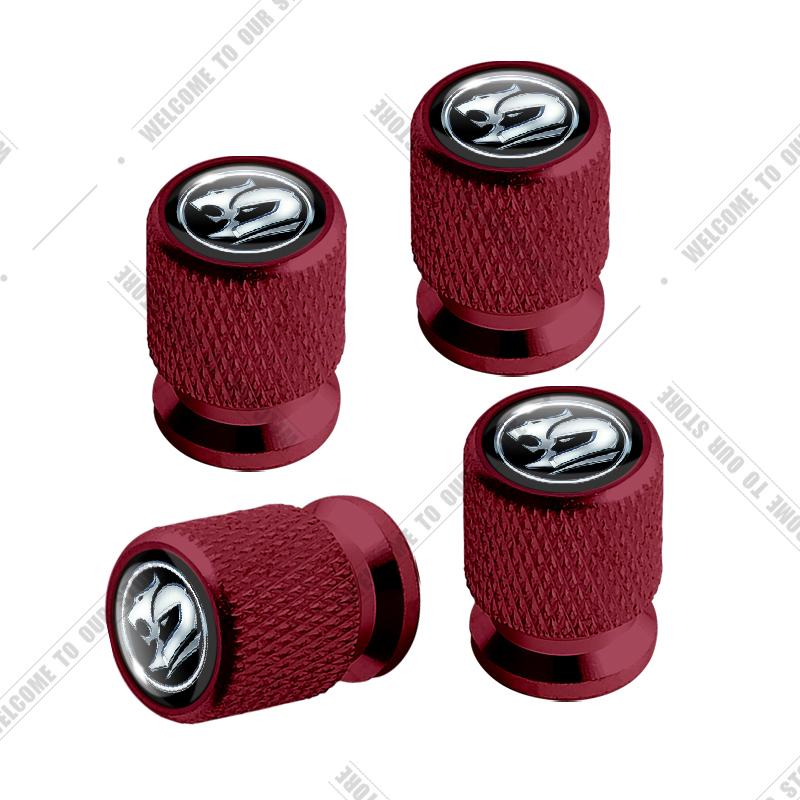 Car CNC Aluminum Lion HSV Emblem For Holden Special Vehicle Chevrolet GTS Colorado VX 4pcs Tire Valve Air Port Stem Cover Caps