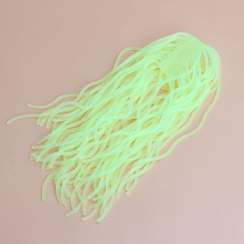 Luminous Italian Noodle Stress Relief Toy - Elastic Rubber Fidget Pull Rope