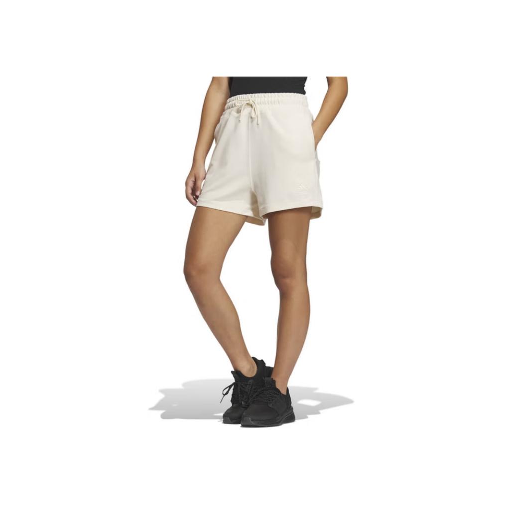 adidas SS24 Comfort Puro Pantaloncini Casual da Esterno Donna Fondo Bianco Latte IM8866