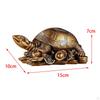 Elegant Resin Turtle Figurine for Home Office Decor