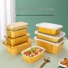 Disposable Rectangular Aluminum Foil Food Containers