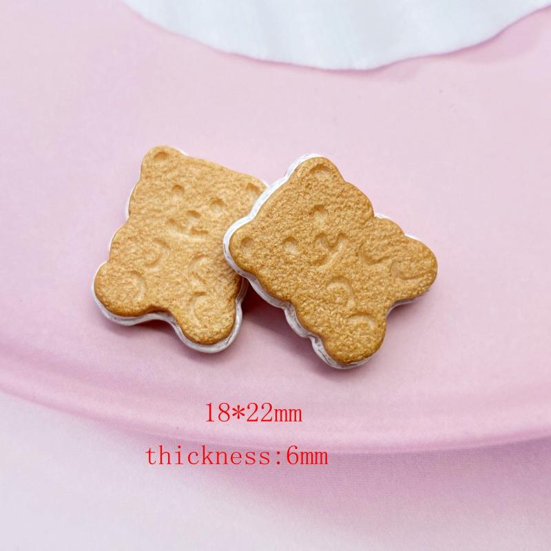 7/14Pcs Cute Mixed Simulated Mini biscuit Flat back Resin Cabochons Scrapbooking DIY Jewelry Craft Decoration Accessorie F16