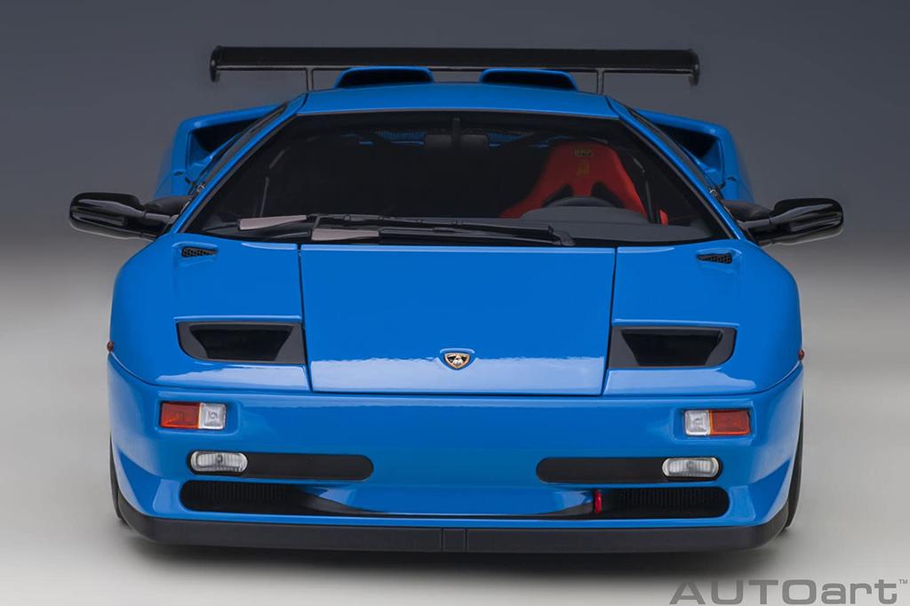 AUTOart 1/18 Scale Lamborghini Diablo SV-R BLU LE MANS (Blue) Finished Model 79148