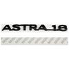 Car 3D Metal Logo Rear Trunk Letters Words Emblem Badge Decals Sticker For Opel ASTRA 1.6 Styling Decoration Auto Accessories