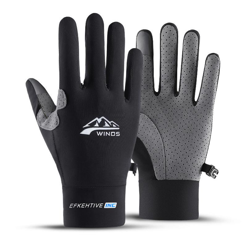 Summer Motorcycle Gloves Professional Gym Fitness Breathable Anti-Slip Women Men Half Finger Fishing Cycling Fingerless Gloves