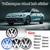 2026 Hot For VOLKSWAGEN VW 4Pcs 56/60/65/70/75/80/90/100/120mm 3D Car Wheel Stickers Center Hub Cap Emblem Badge Decal For VW GT