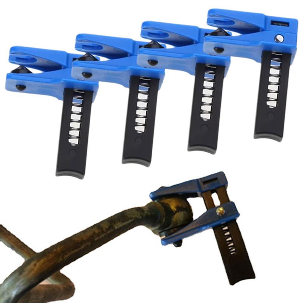 4pcs Car Brake Oil Pipe Plug Automotive Brake Nozzle Clamp Oil Tool Brake Tubing To Prevent Oil Spills Accessories