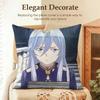 EEighty Six  Anime Cushion Cover Natural Linen Organic Fabric DoubleSided Printing Sofa Home Decor Gift Pillow Case