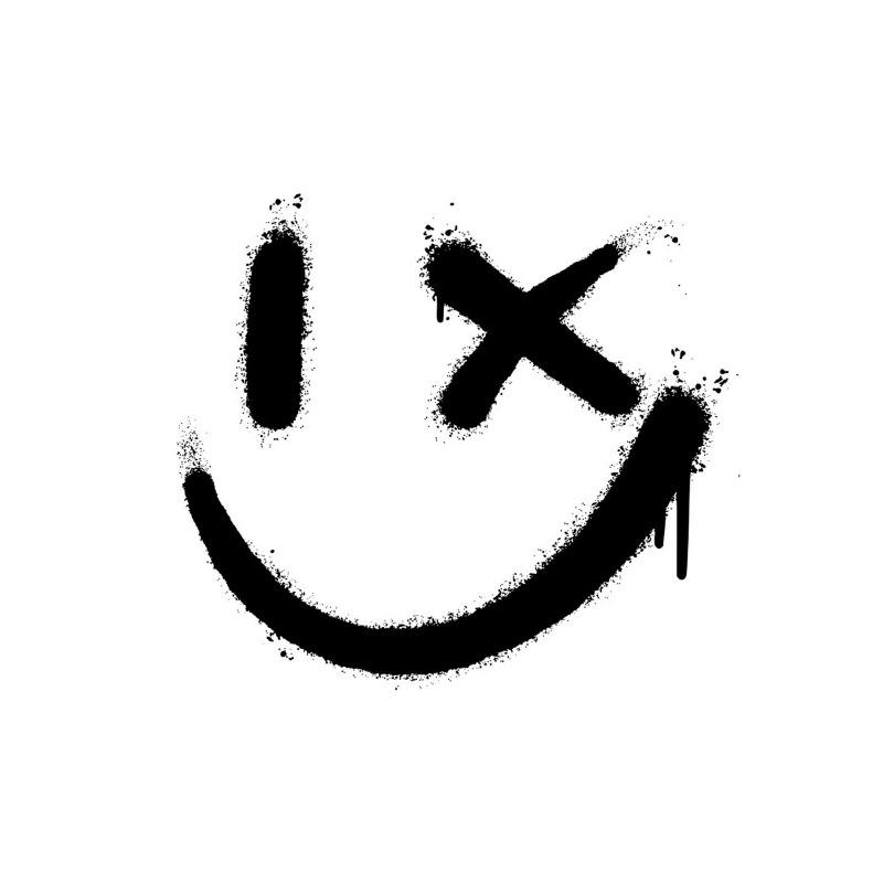 Graffitti Street Art Black White Minimalism Posters and Prints Canvas Printing Wall Picture for Living Room Home Decoration