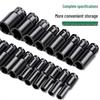 Extended Electric Hex Socket Hand Drill and Impact Wrench Tool Set