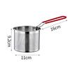 NUBECOM 304 Stainless Steel French Fries Frame Round Filter Multi-purpose Fryer Frying Basket Colander Strainer Kitchen Tools