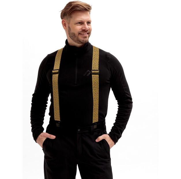 Брюки Maier Sports Zoozeal Подтяжки allover коричневый