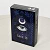 9*6cm SHE IS: A Mindfulness Deck for Becoming, Belonging & Being | 52 Reflective Prompt Cards