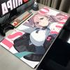 Large Gaming Mouse Pad Zenless Zone Zero Tsukishiro Yanagi kawaii pink Desk Mat Anime E-sports Mousepad Computer Gamer Mausepad