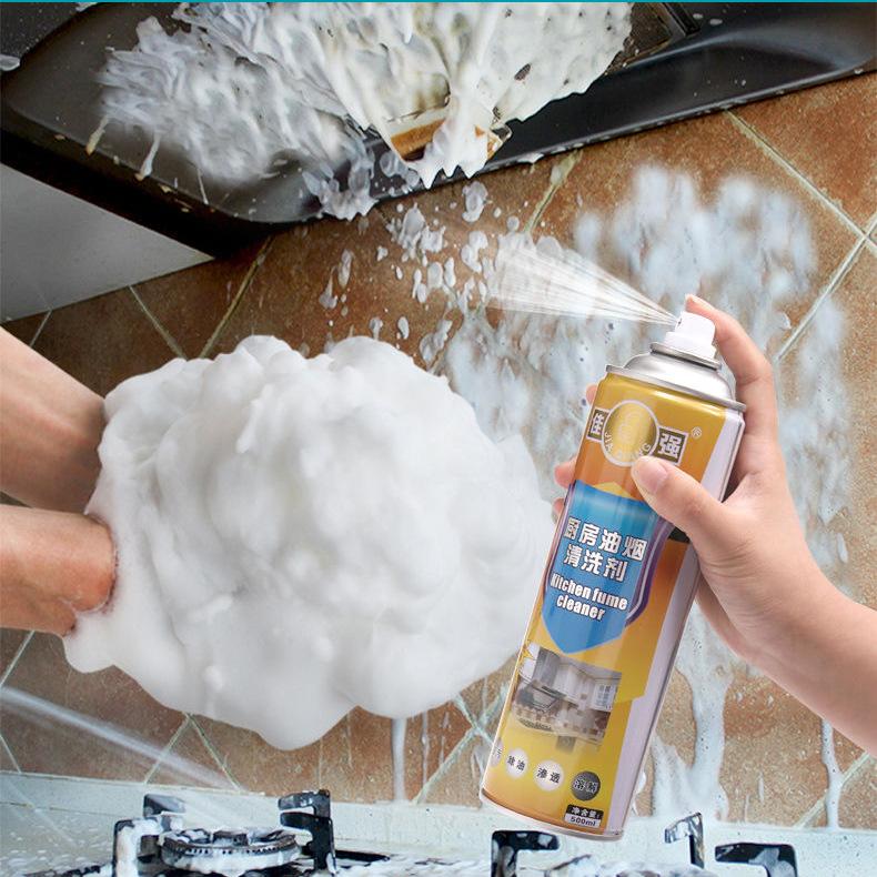 Kitchen Range Hood Degreasing Cleaning Agent Heavy Oil Cleaning Agent Degreasing Bubble Oil Cleaning