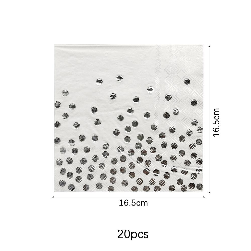 Rose Gold Sliver Party Supplies Disposable Tableware Set Paper Plate Cup Straws Banner Tablecloth Wedding Birthday Party Decor