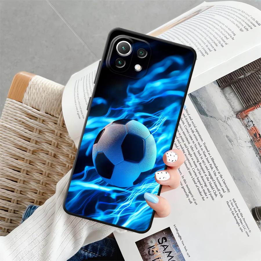 

Funda Phone Cover Case for Xiaomi Mi 12 12X 11T 11 10T 12T Pro 14 13 Lite Football Xiaomi 12 Lite