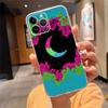 Phone Case For iphone 17 Air 17 16 Pro Max 15 14 13 Pro Max 15 16 Pro 15Plus Moon Art