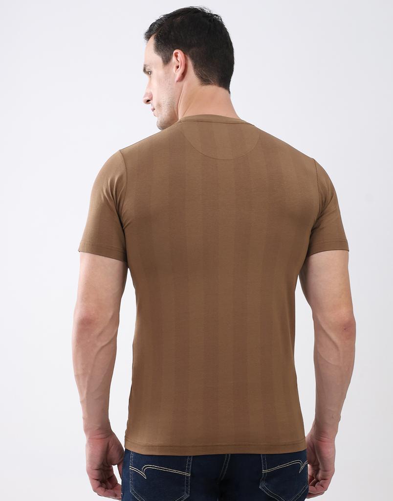 Monte Carlo Men Round Neck Half Sleeves T-Shirt
