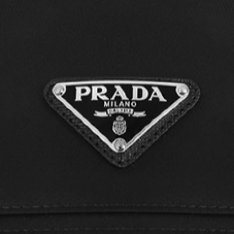 Prada Nylon Triangle Logo Bucket Hat 1hc137 2dmi F0002