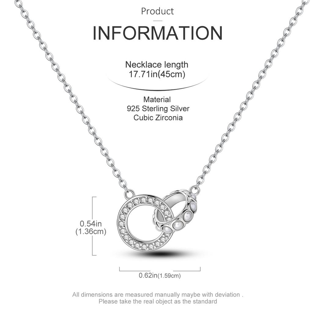 New 925 Silver Necklace Zircon Heart Butterfly Simple Necklaces For Women Anniversary Birthday Jewelry Gift Female