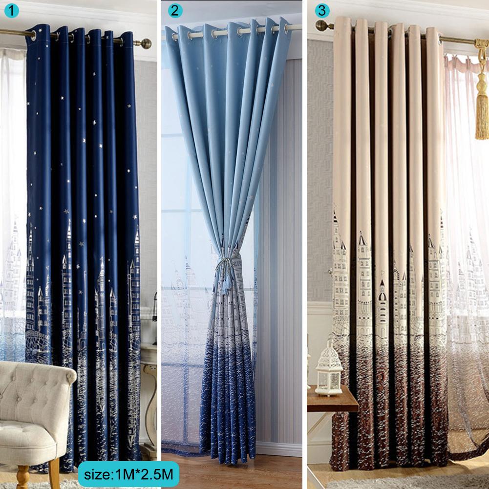 Buy Castle Blackout Curtain Window Shading Screen Cloth Bedroom Curtain