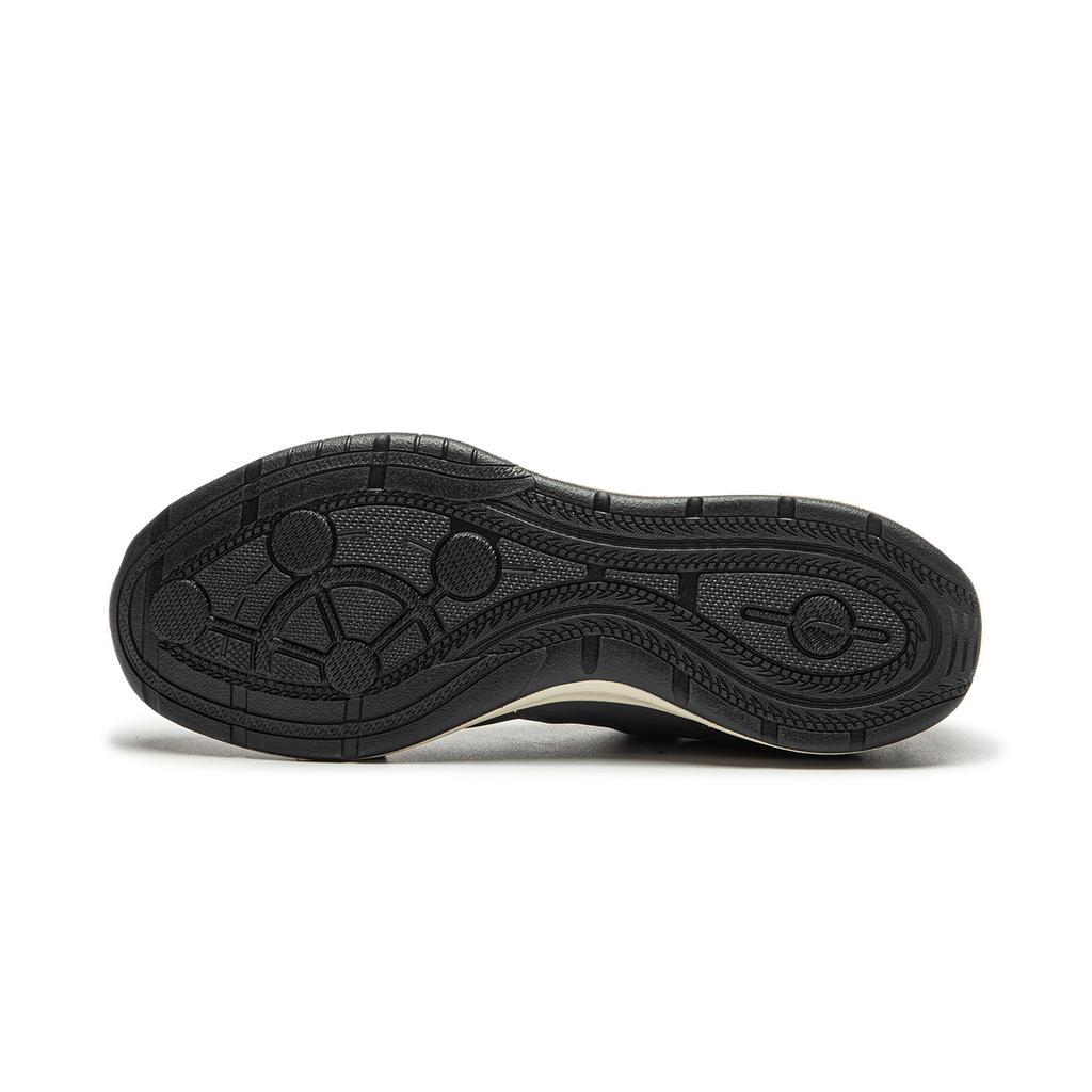 Li Ning Slip Resistant, Abrasion Resistant, Lightweight Low Top Casual Shoes Women's Gray Black AGCW368-3