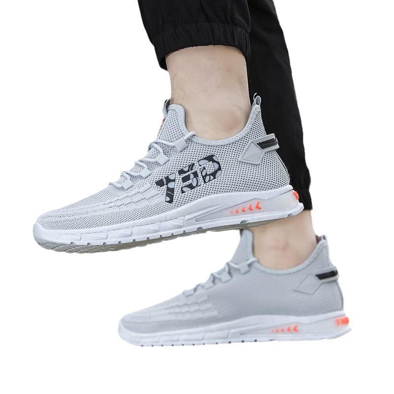 Herren Lässig Atmungsaktives Mesh Mode Laufschuhe Unisex Große Größen Schuhe für Herren Walking Joggingschuhe